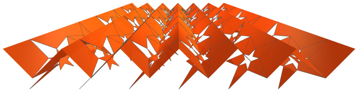 kirigami pentagonal