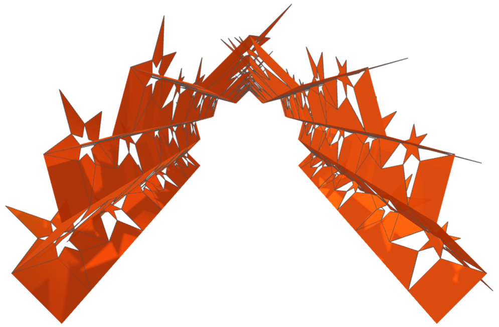 kirigami pentagonal