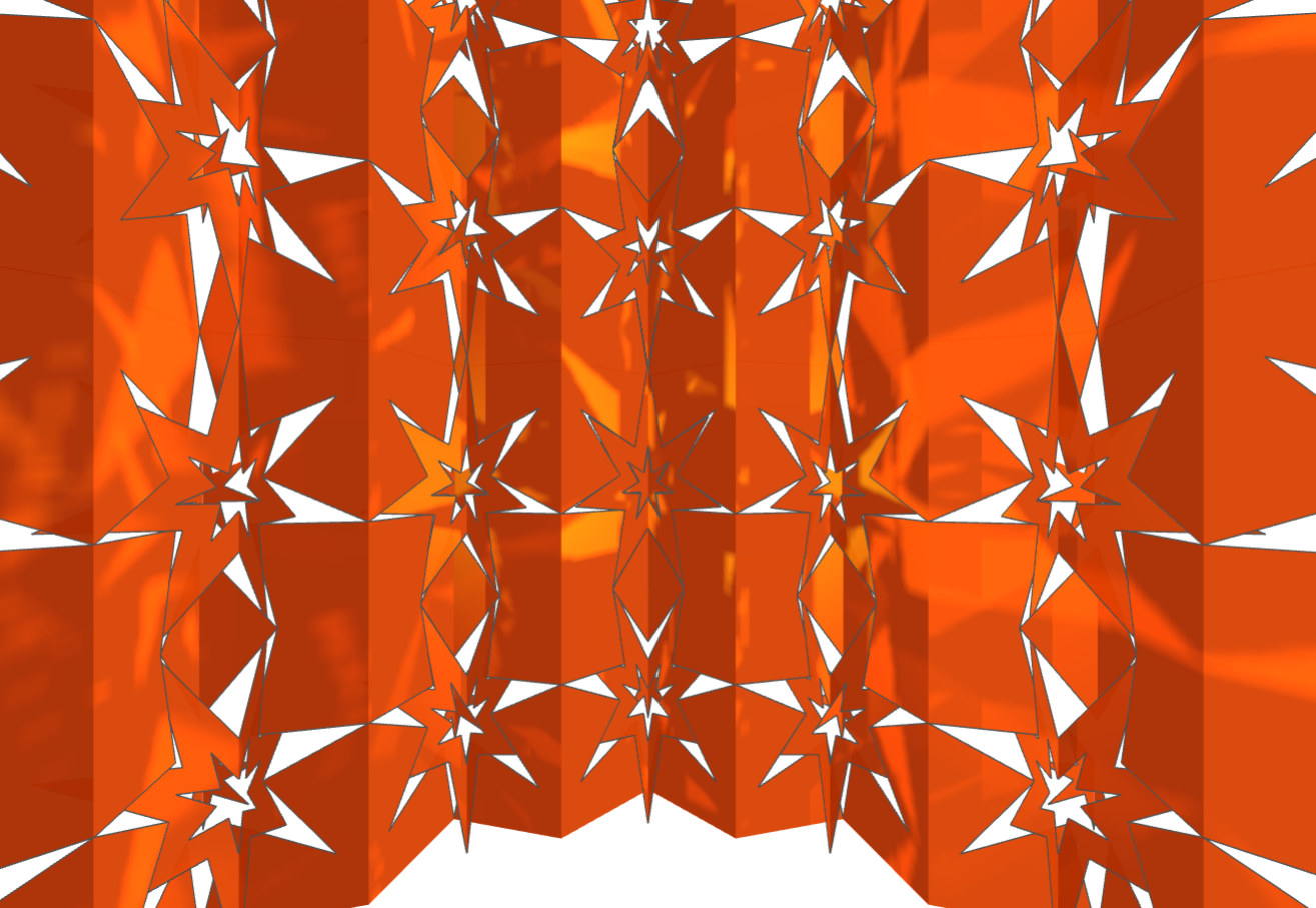 kirigami heptagonal