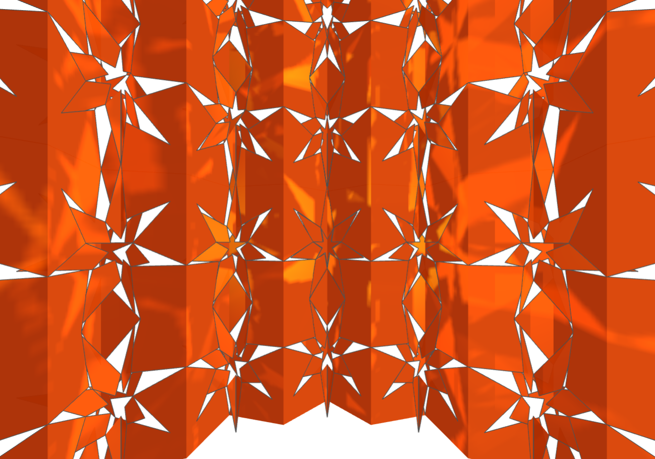 kirigami heptagonal