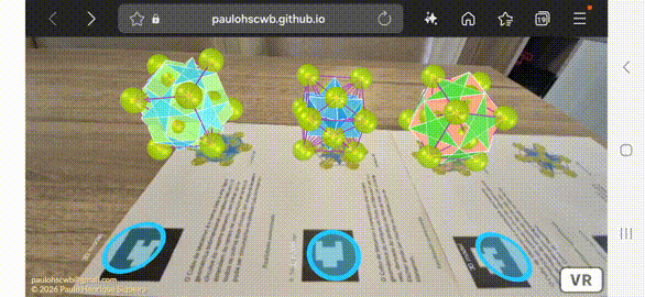 Augmented Reality to Metatron's cube