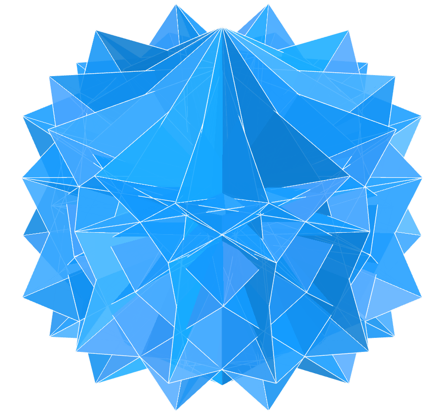 Tetraedro Hexakis composto