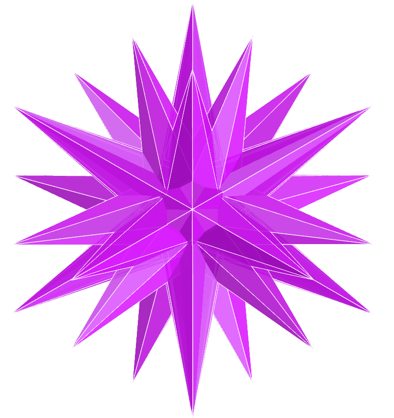 Tetraedro Hexakis composto