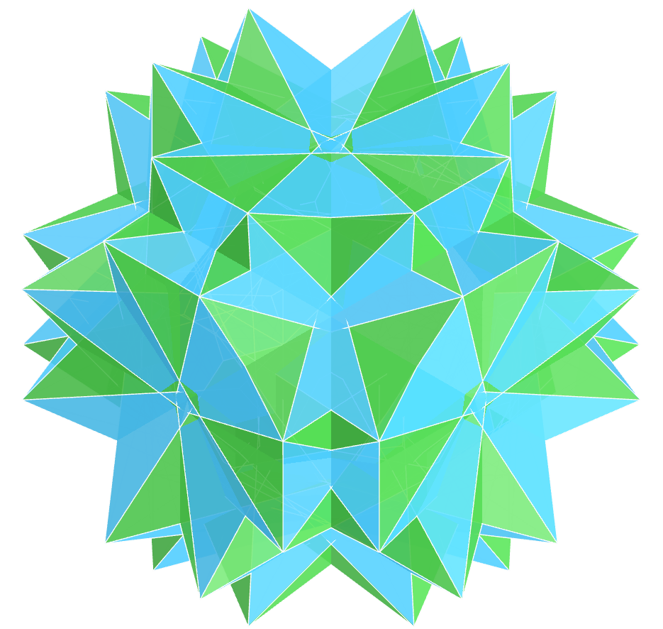 Tetraedro Truncado Combinado composto