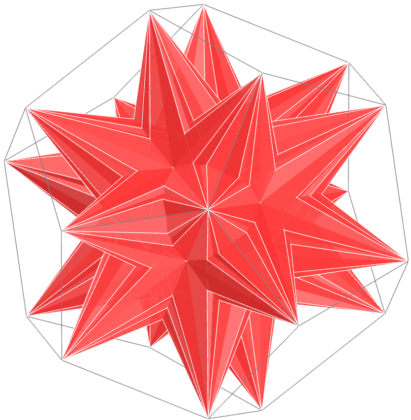 Grande Dodecaedro Disdiakis composto