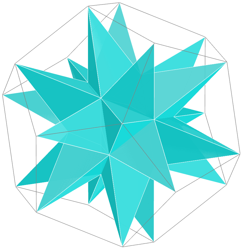 Dodecaedro Côncavo composto