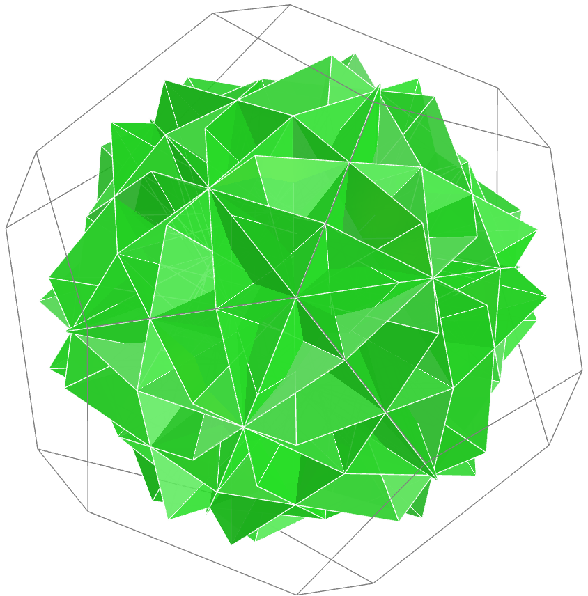 Hexaedro Octakis de Möbius composto