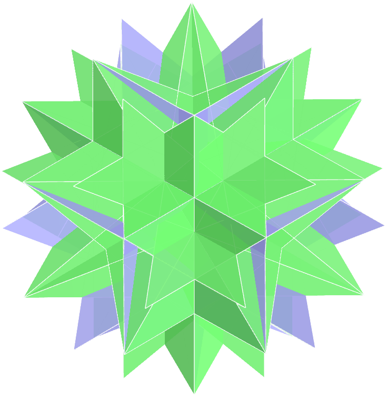 Hexaedro truncado estrelado composto