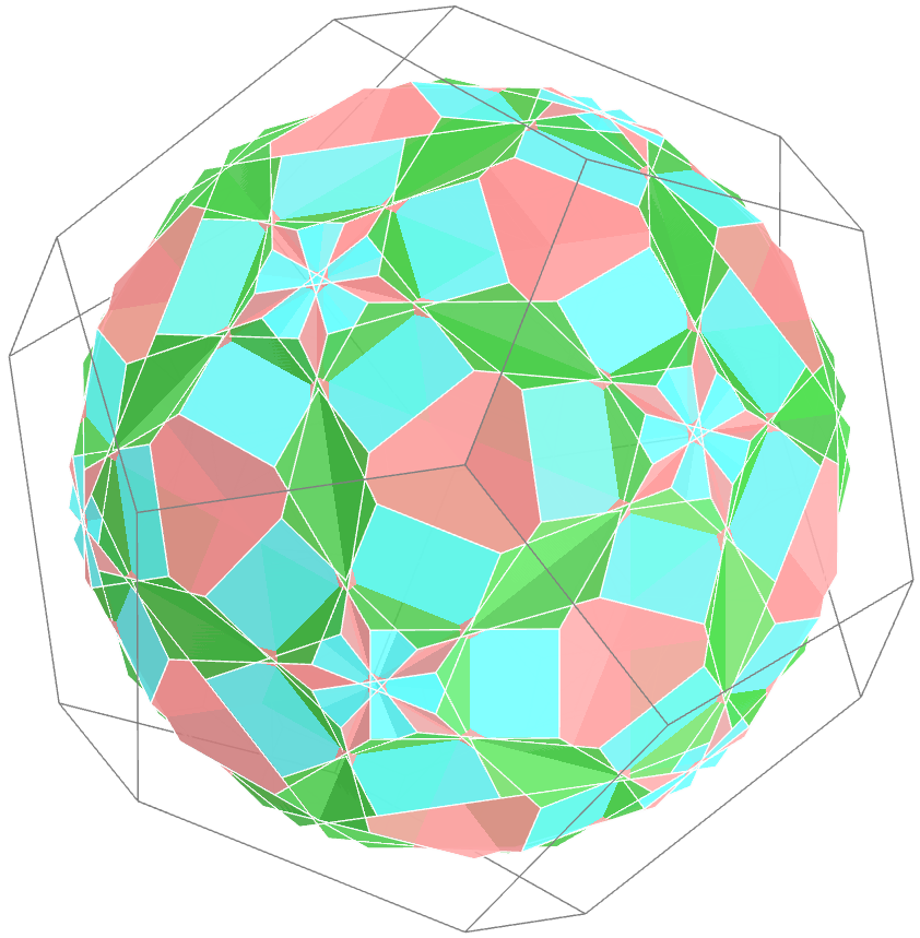 Dual do Sólido de Escher composto