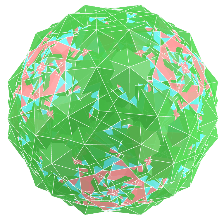 Propellor tetrakis hexahedron compound