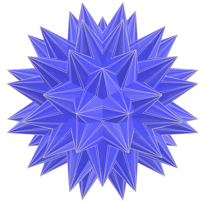 Small Hexacronic Icositetrahedron compound