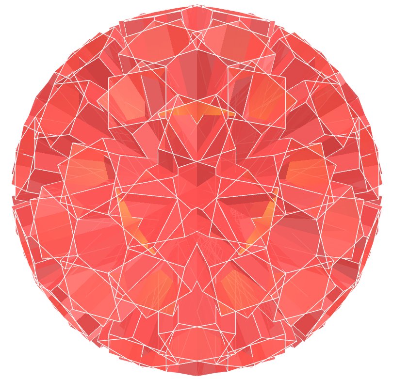 Tetrahemihexacron compound