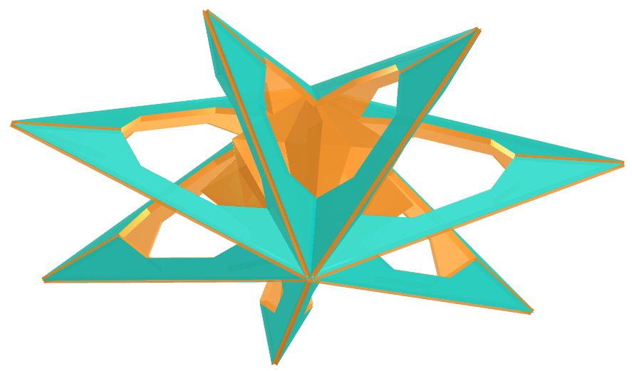 Heptagrammic dipyramid
