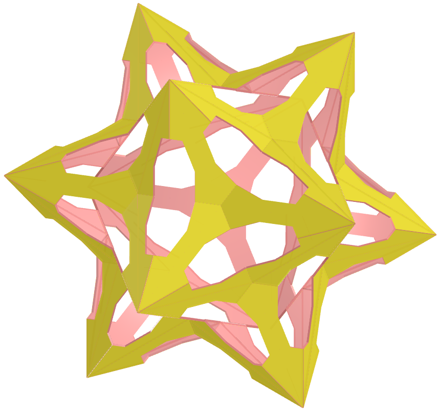Medial rhombic triacontahedron