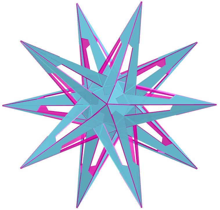 Medial triambic icosahedron