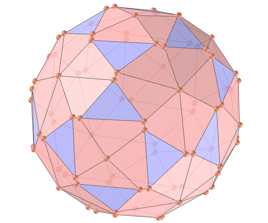 hexaedro tetrakis de hélice biscrito