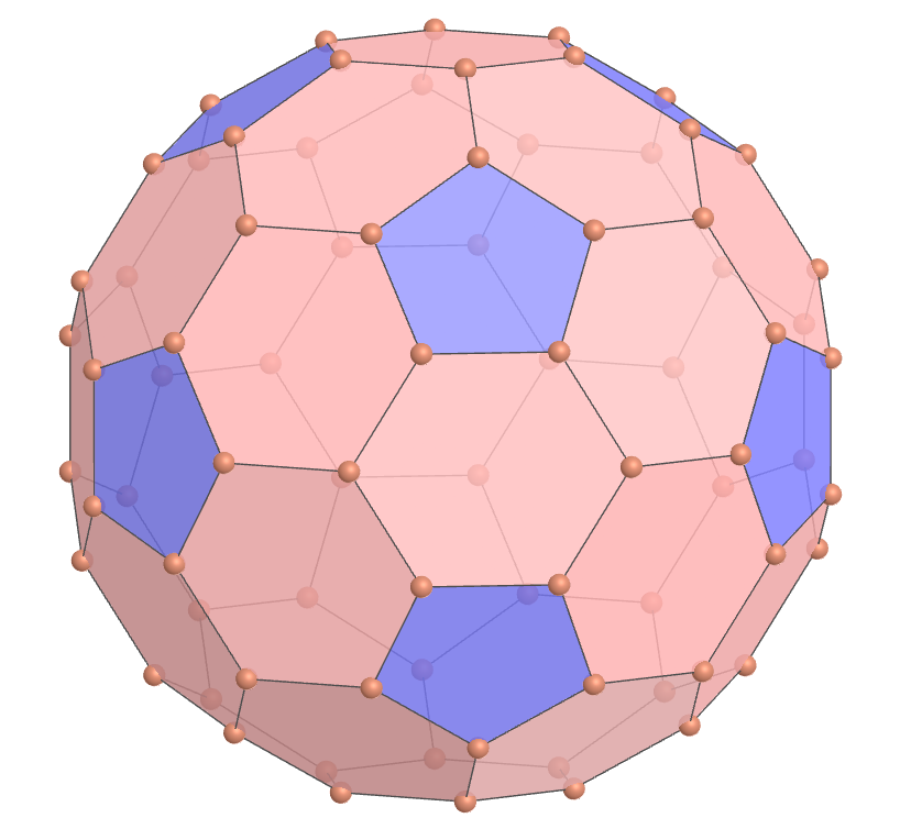 Chamfered dodecahedron