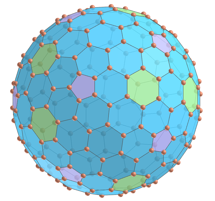 Icosaedro truncado chanfrado