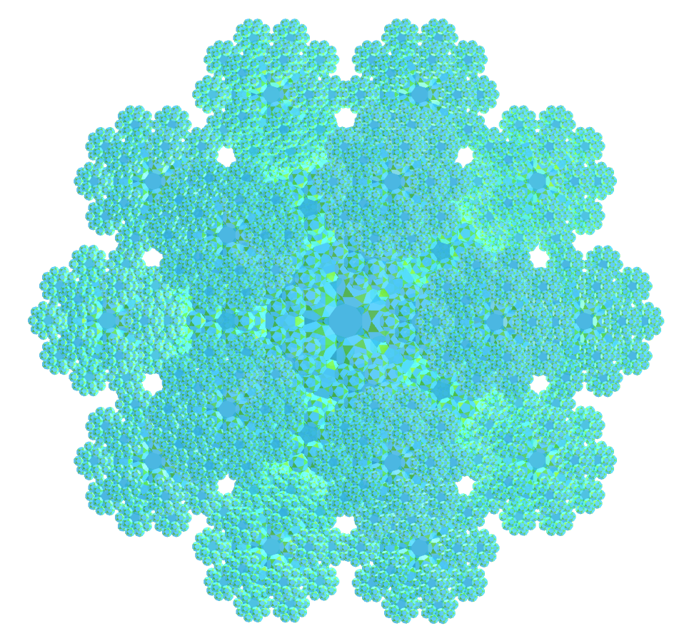 Icosidodecahedron fractal