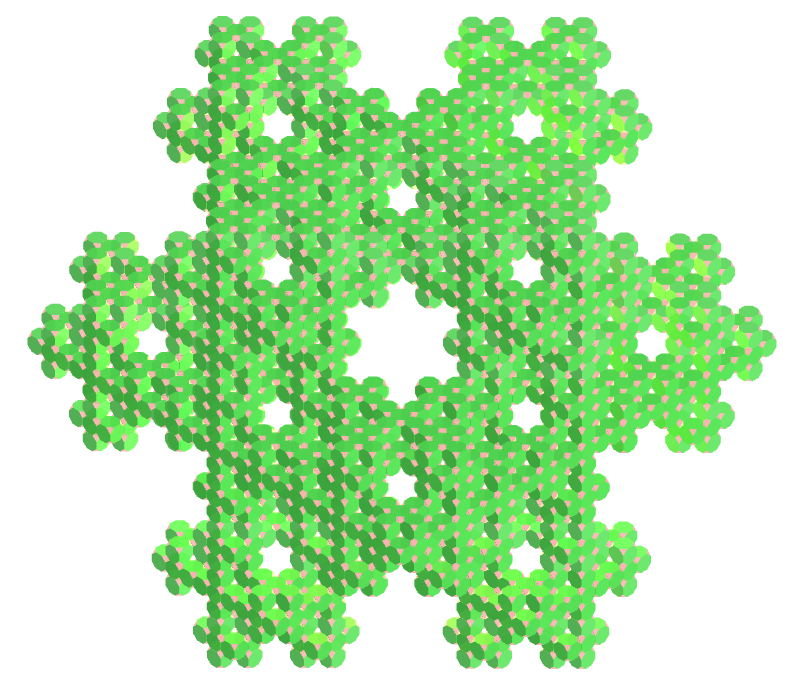 Mosely snowflake - Truncated Cube