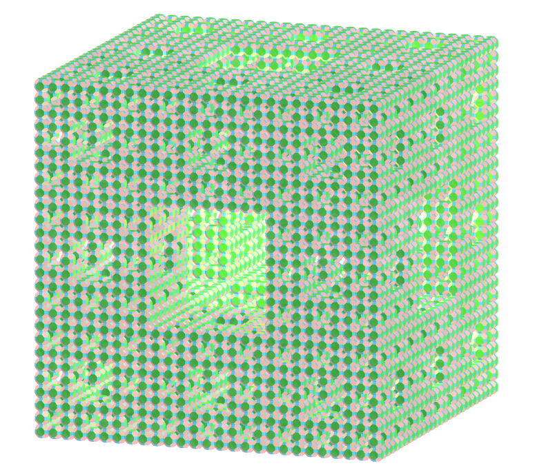 Esponja Menger - Cuboctaedro truncado