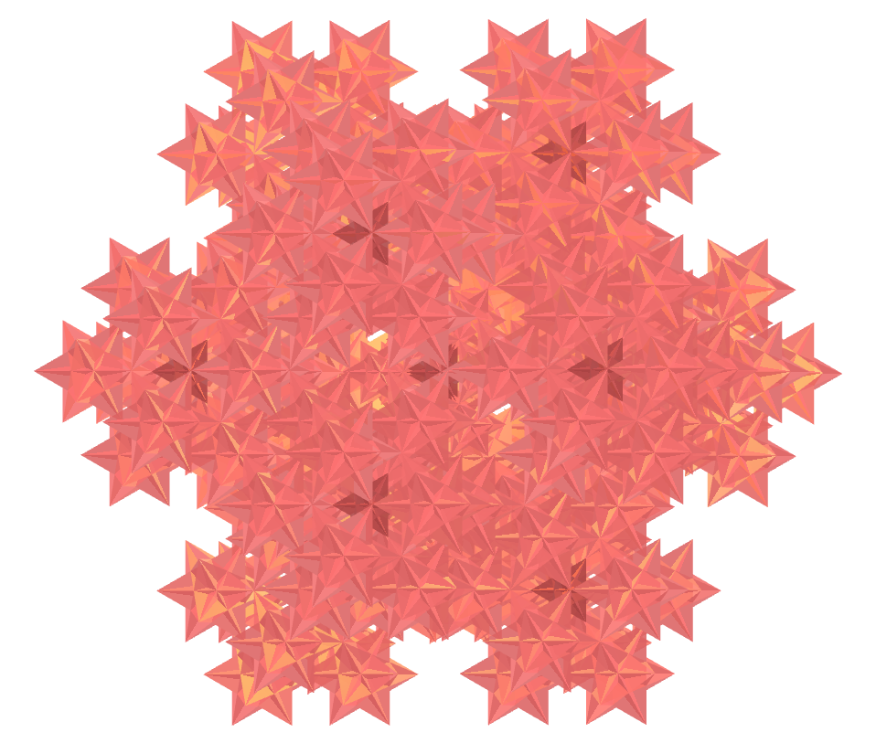 Great icosahedron fractal