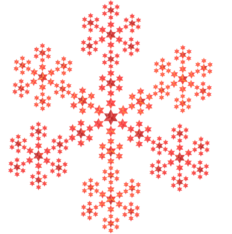 Small hexacronic icositetrahedron fractal