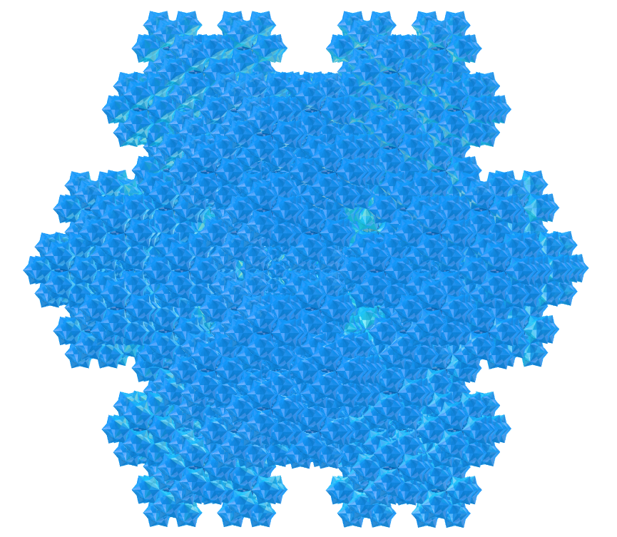 Small rhombidodecacron fractal