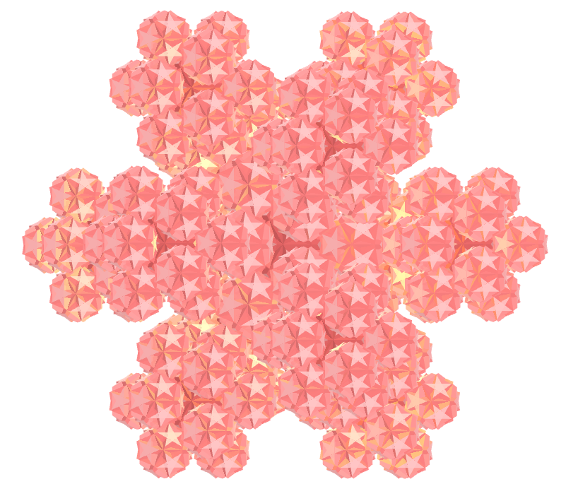 Great truncated icosahedron fractal