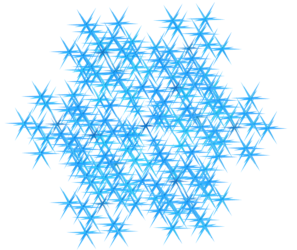Medial inverted pentagonal hexecontahedron fractal