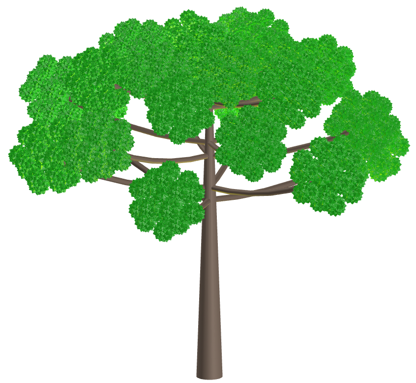 Araucaria with Great Disnub Dirhombidodecahedron