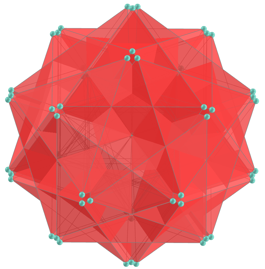 Excavated great icosahedron