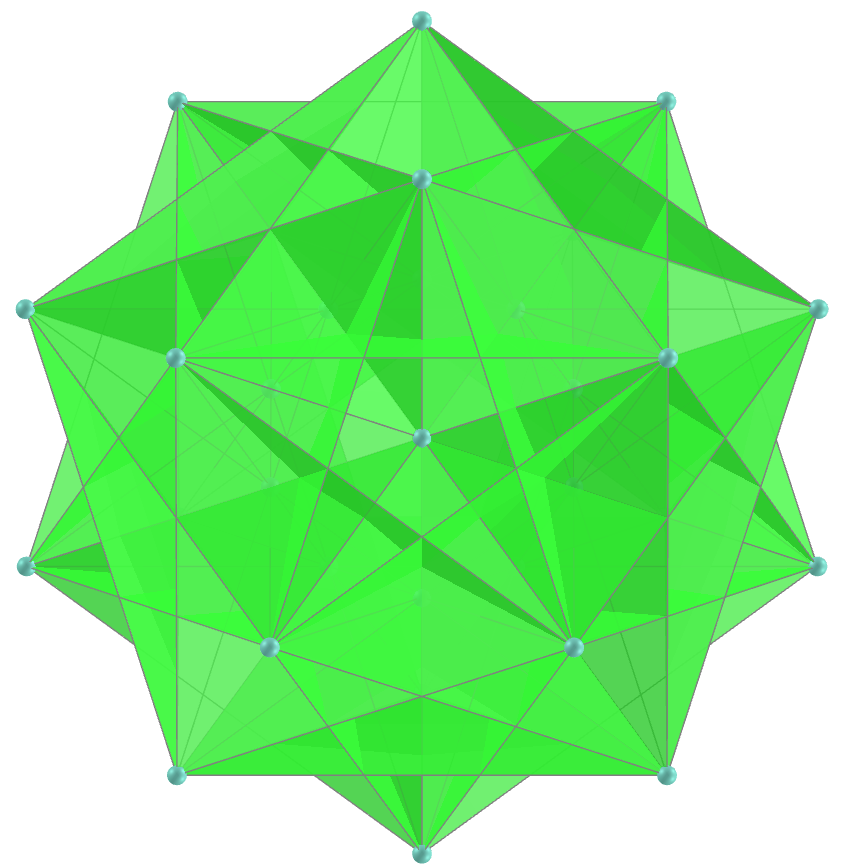 Excavated great ditrigonal icosidodecahedron
