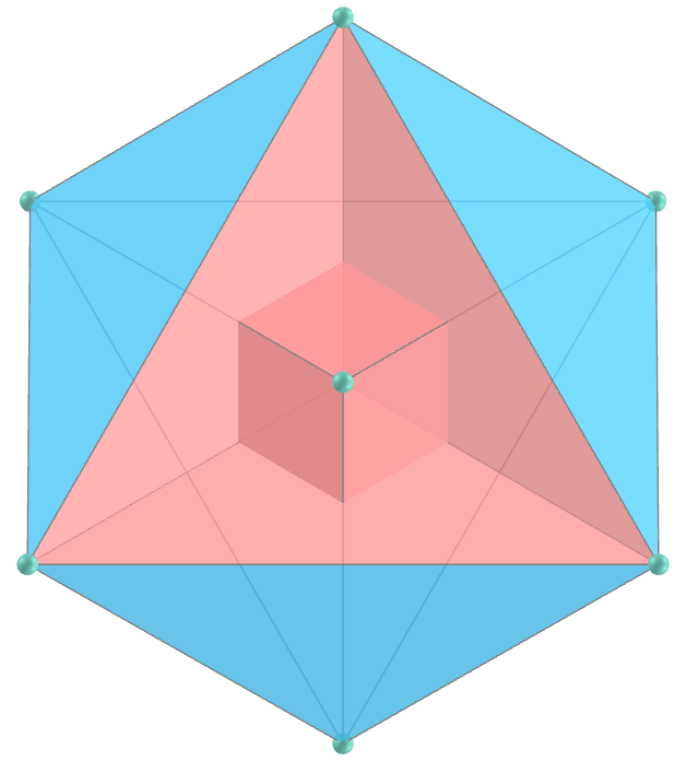 Diexcavated octahedron