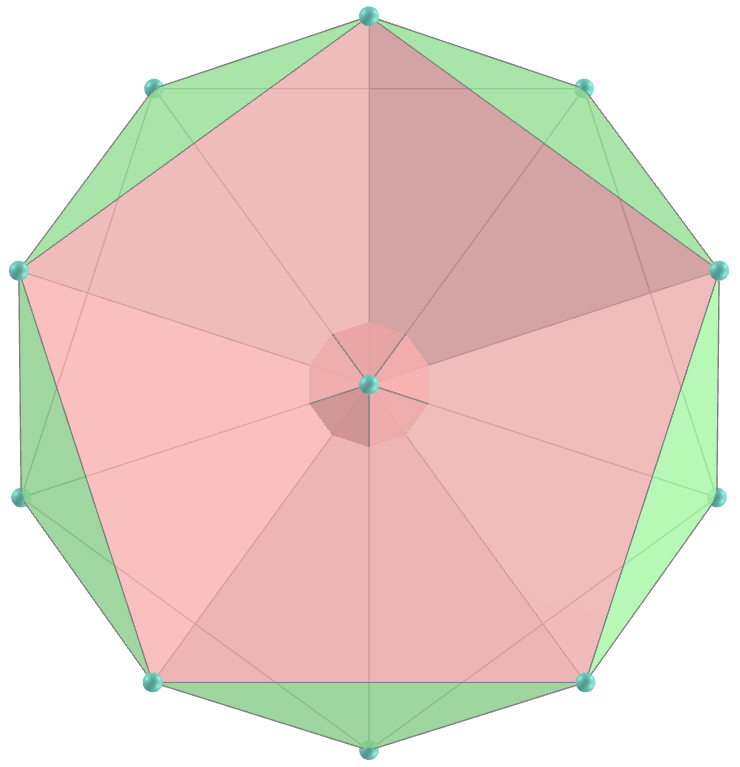 Diexcavated pentagonal antiprism