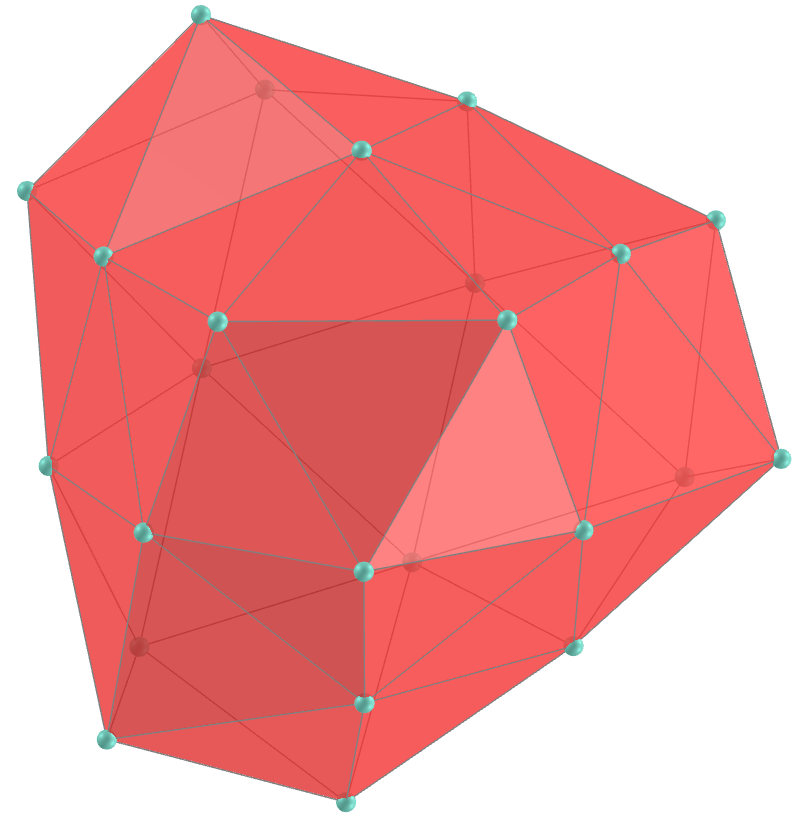 Tetrambiated Icosahedron