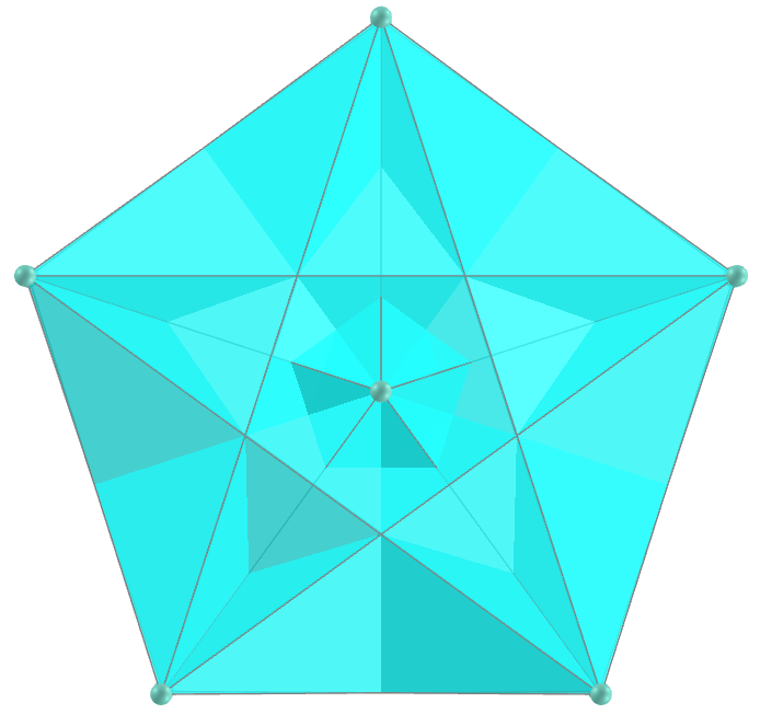 excavated Pentagrammic antiprism