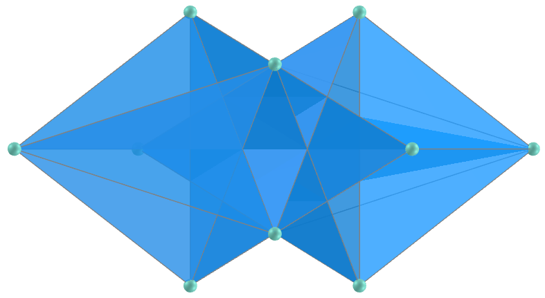 Augmented Pentagrammic crossed antiprism