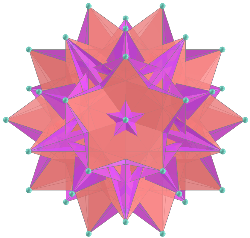 Excavated great icosidodecahedron