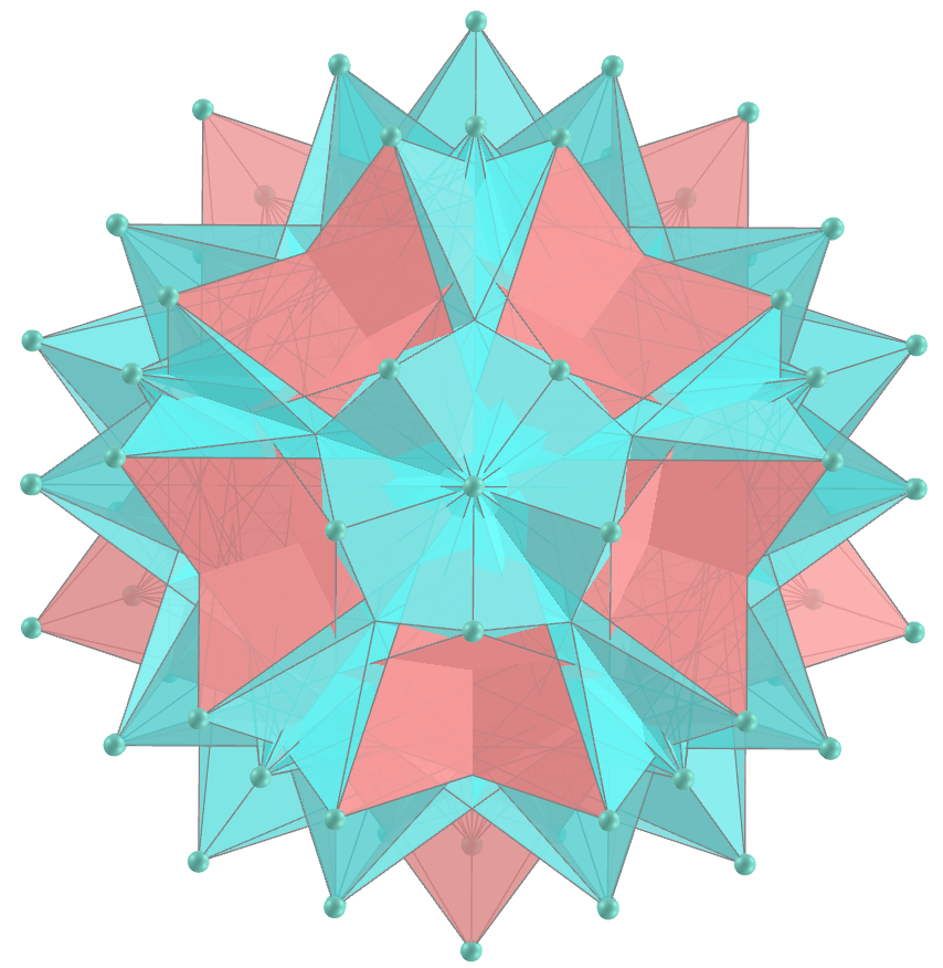Excavated great stellated truncated dodecahedron