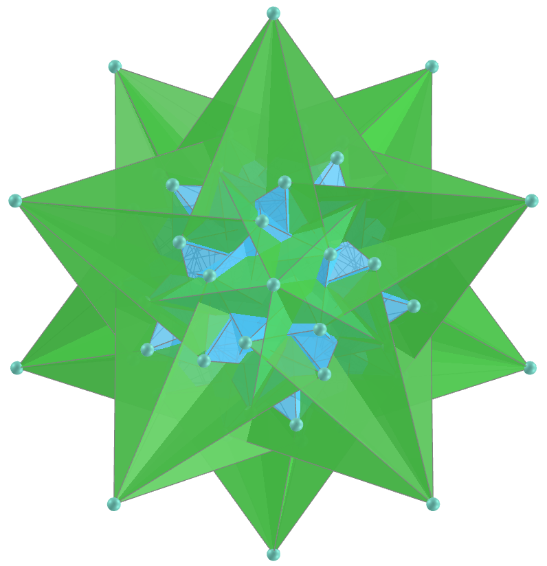 Augmented great snub inverted icosidodecahedron