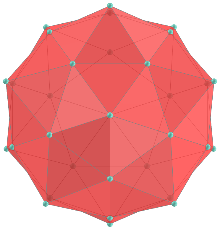 Augmented dodecahedron