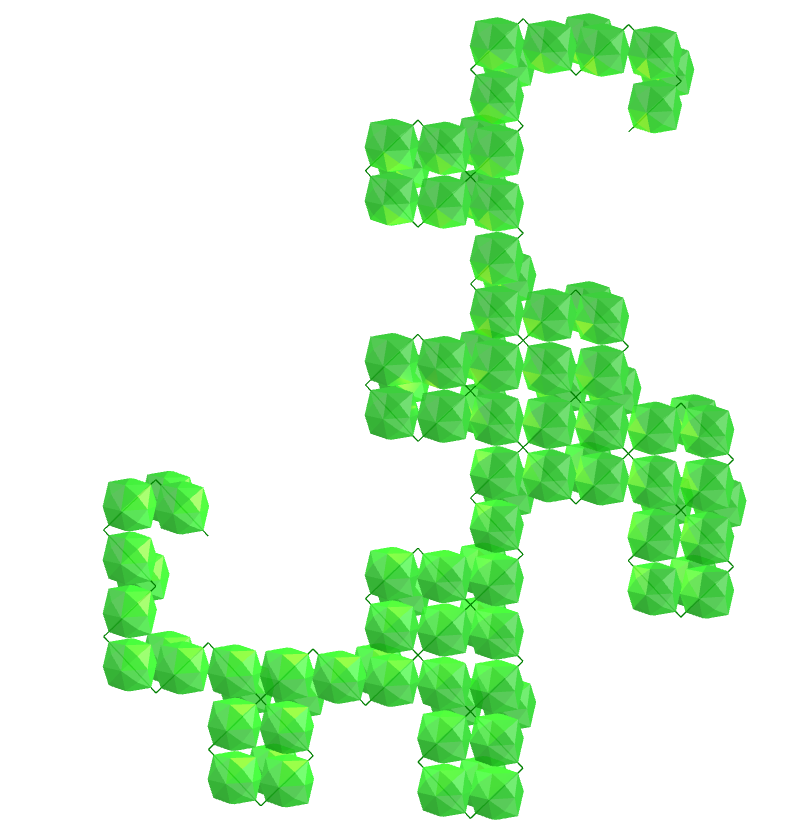 Disdyakis dodecahedron dragon fractal