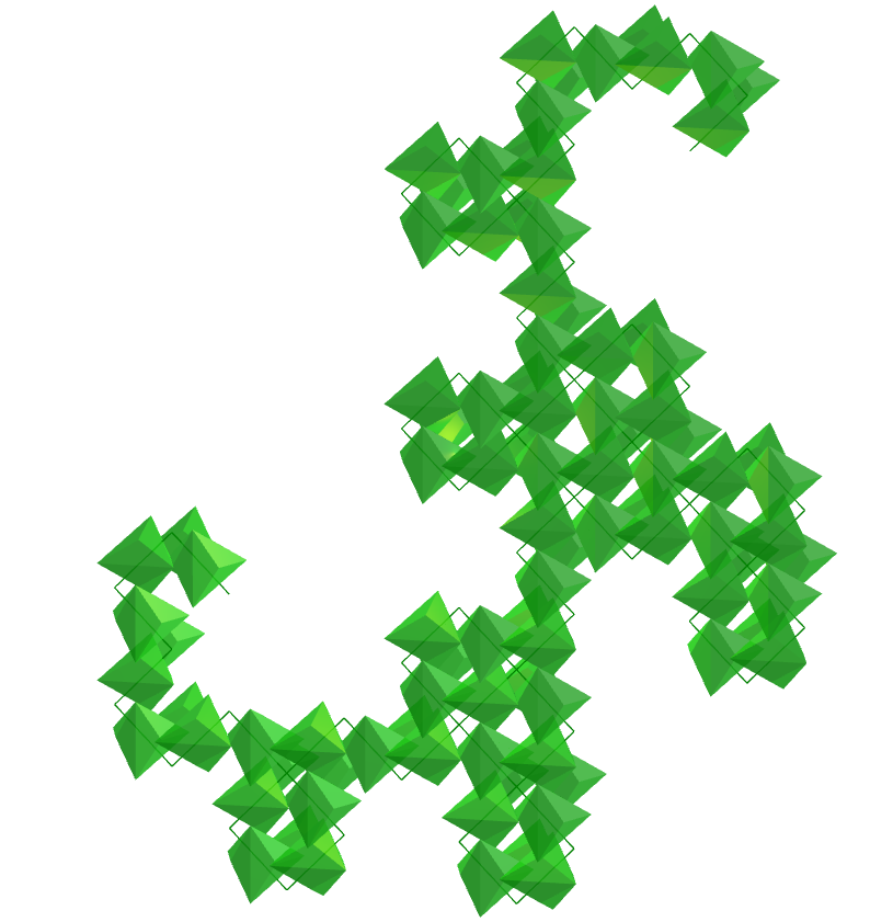 Triakis tetrahedron dragon fractal