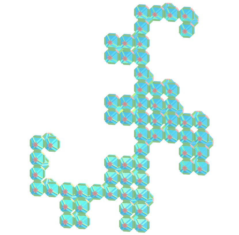 Cubitruncated cuboctahedron dragon fractal