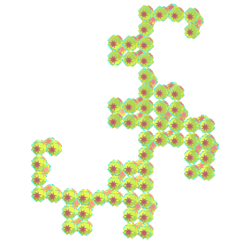 Great truncated cuboctahedron dragon fractal