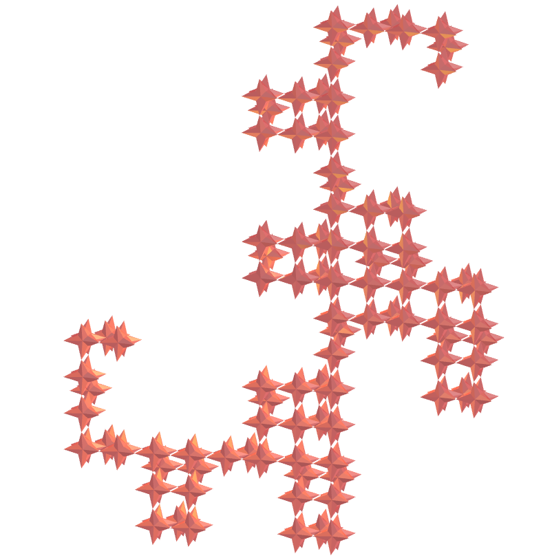 Great disdyakis dodecahedron dragon fractal