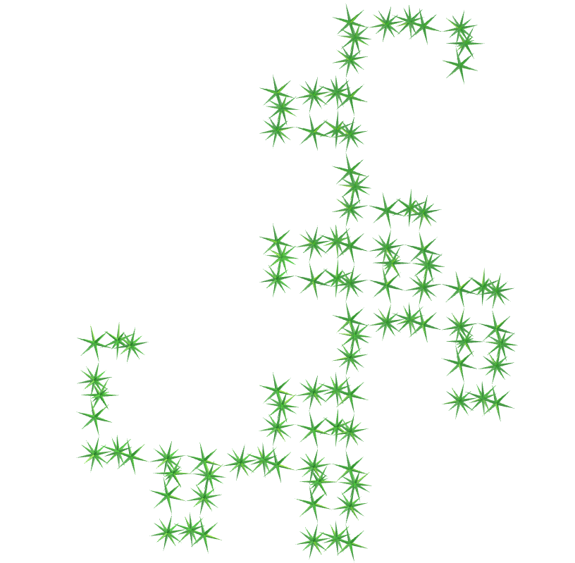 Great pentakis dodecahedron dragon fractal