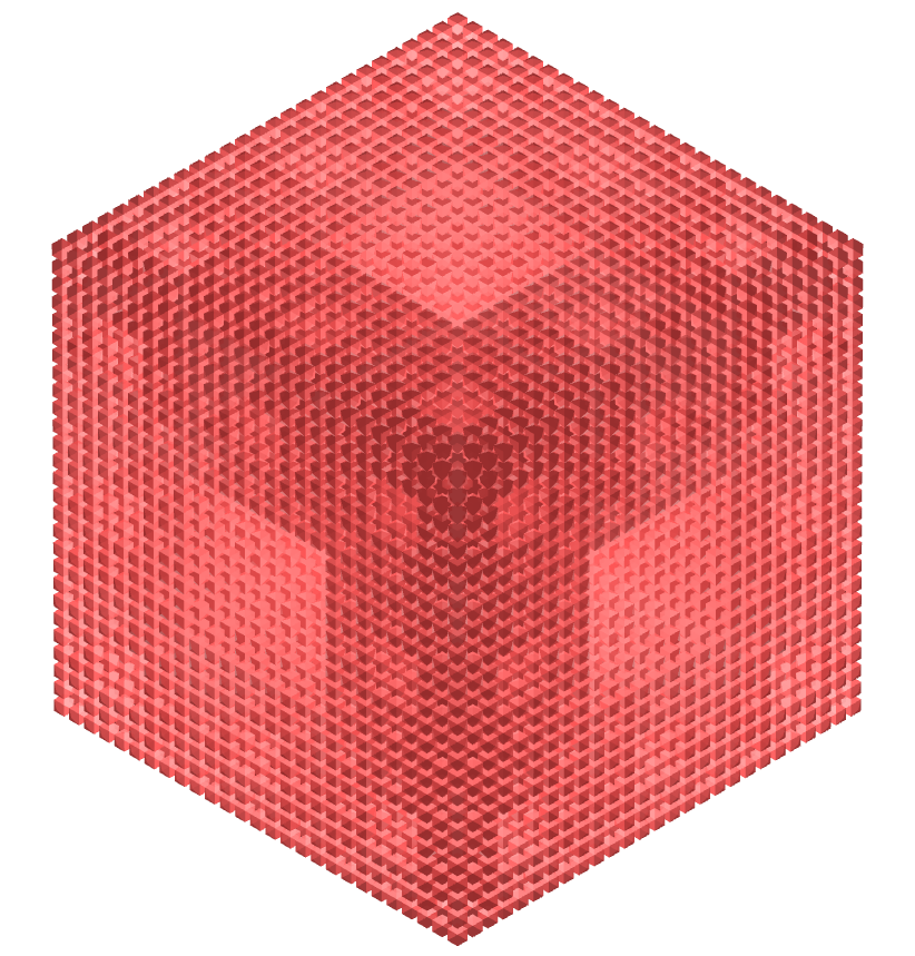 Tetrakis hexahedron - Menger sponge fractal