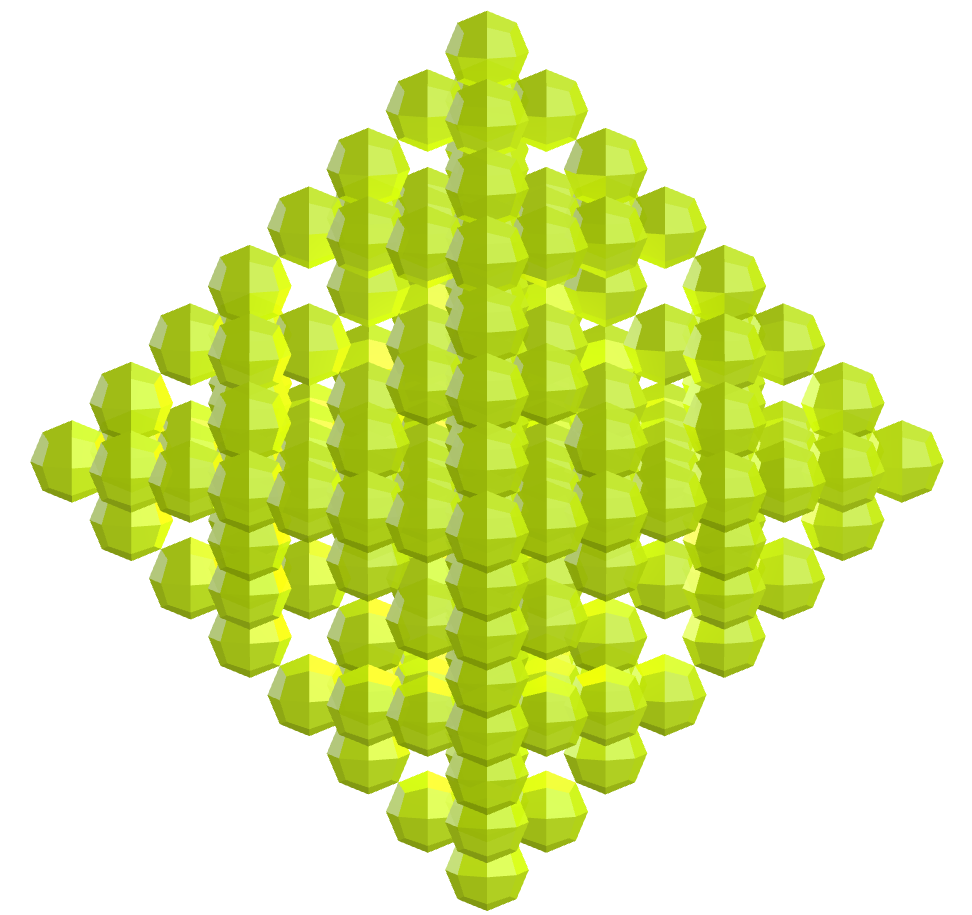 Deltoidal icositetrahedron fractal